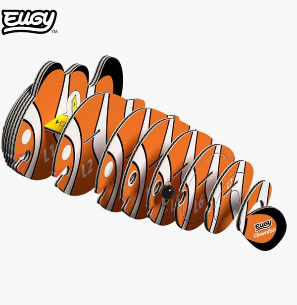 EUGY Clown Fish 3D Paper Puzzle