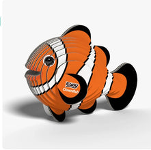 EUGY Clown Fish 3D Paper Puzzle