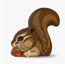 EUGY Chipmunk 3D Paper Puzzle
