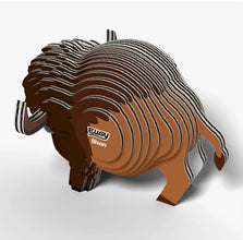 EUGY Bison 3D Paper Puzzle