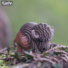 EUGY Bison 3D Paper Puzzle