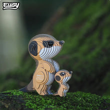 EUGY Meerkat 3D Paper Puzzle