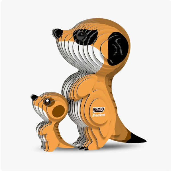 EUGY Meerkat 3D Paper Puzzle