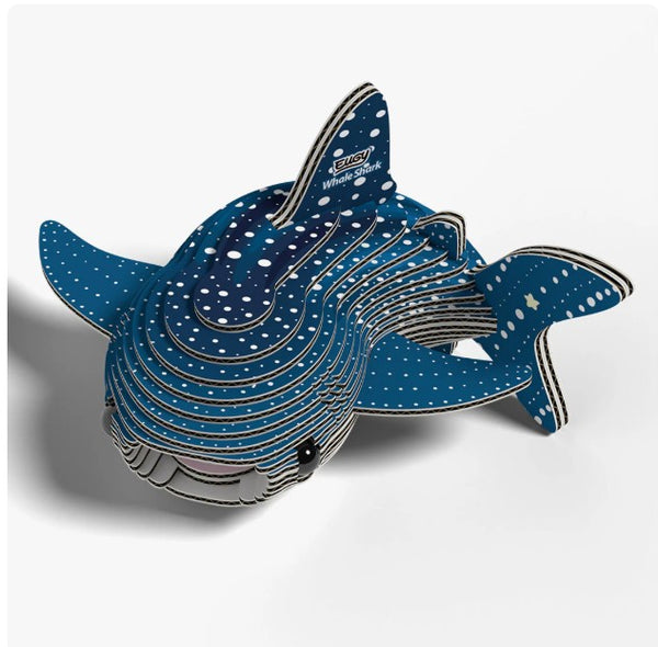 EUGY Whale Shark 3D Paper Puzzle