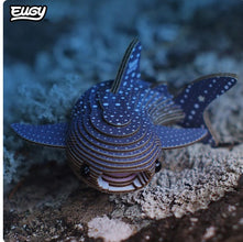 EUGY Whale Shark 3D Paper Puzzle