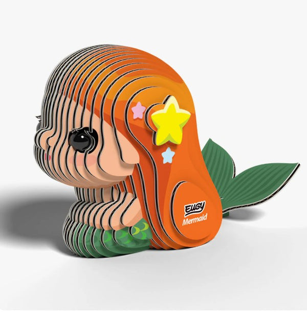 EUGY Mermaid 3D Paper Puzzle