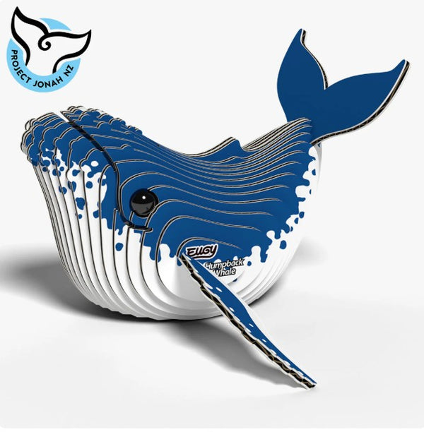EUGY Humpback Whale 3D Paper Puzzle