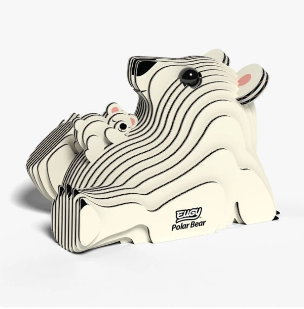 EUGY Polar Bear 3D Paper Puzzle