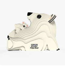 EUGY Polar Bear 3D Paper Puzzle