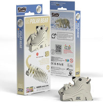 EUGY Polar Bear 3D Paper Puzzle