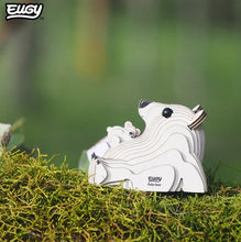 EUGY Polar Bear 3D Paper Puzzle