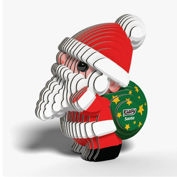 EUGY Santa 3D Paper Puzzle