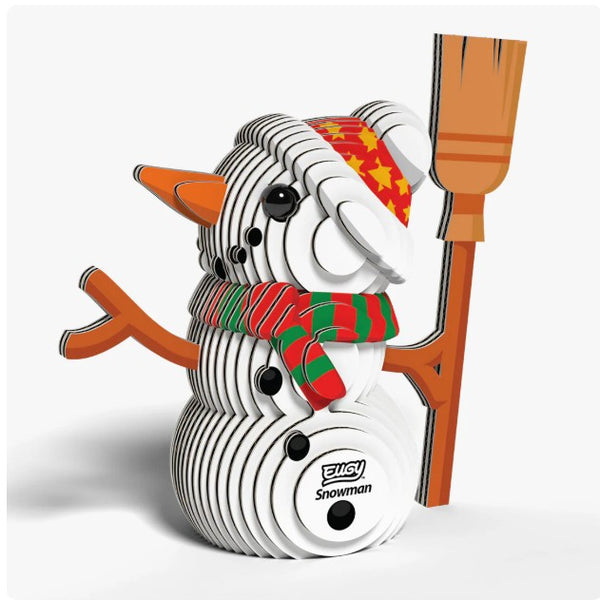 EUGY Snowman 3D Paper Puzzle