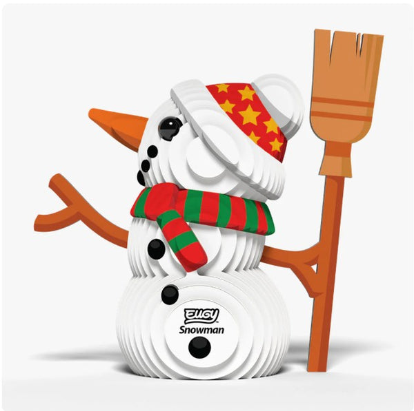 EUGY Snowman 3D Paper Puzzle
