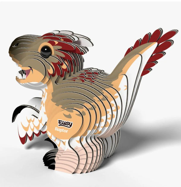 EUGY Raptor 3D Paper Puzzle