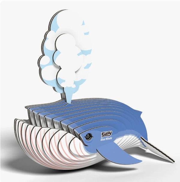 EUGY Blue Whale 3D Paper Puzzle