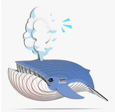 EUGY Blue Whale 3D Paper Puzzle