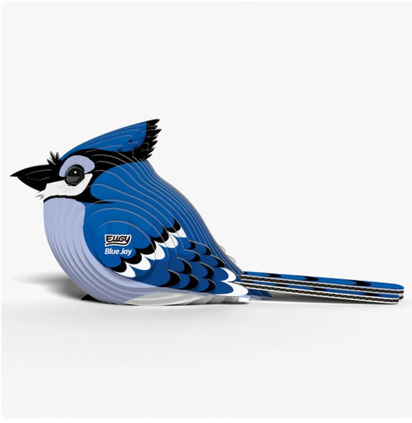 EUGY Blue Jay 3D Paper Puzzle
