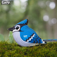 EUGY Blue Jay 3D Paper Puzzle