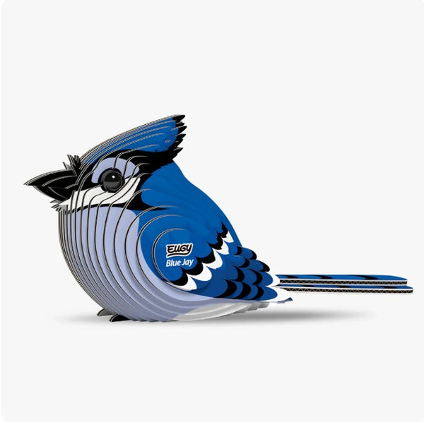 EUGY Blue Jay 3D Paper Puzzle