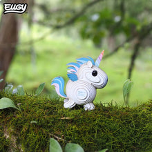 EUGY Unicorn Sky 3D Paper Puzzle
