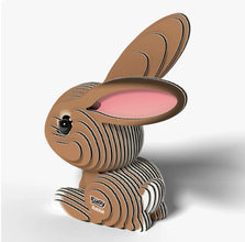 EUGY Rabbit 3D Paper Puzzle