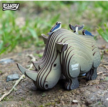 EUGY Rhino 3D Paper Puzzle