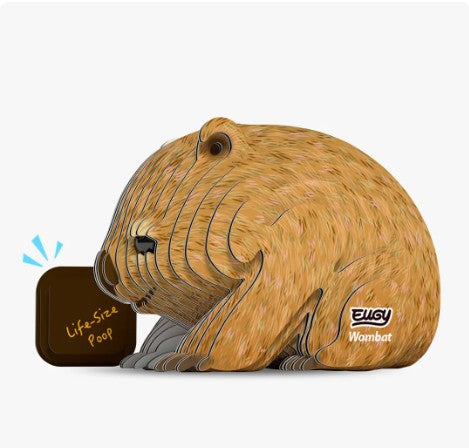 EUGY Wombat 3D Paper Puzzle