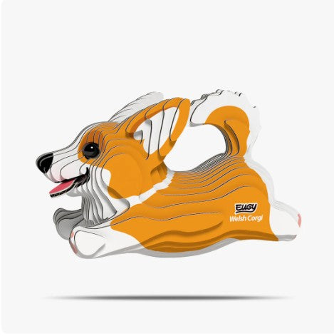 EUGY Corgi 3D Paper Puzzle