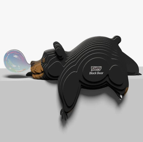 EUGY Black Bear 3D Paper Puzzle