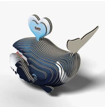 EUGY Bowhead Whale 3D Paper Puzzle