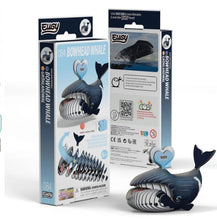 EUGY Bowhead Whale 3D Paper Puzzle