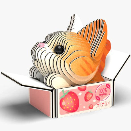 EUGY Cat Pumpkin 3D paper Puzzle