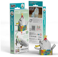 EUGY Cat Cottonball 3D Paper Puzzle