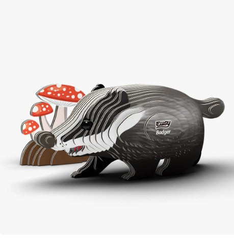 EUGY Badger 3D Paper Puzzle