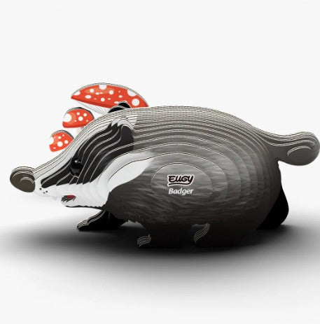 EUGY Badger 3D Paper Puzzle
