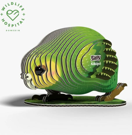 EUGY Kākāpō 3D Paper Puzzle