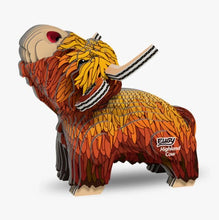 EUGY Highland Cow 3D Paper Puzzle