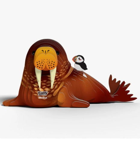 EUGY Walrus 3D Paper Puzzle