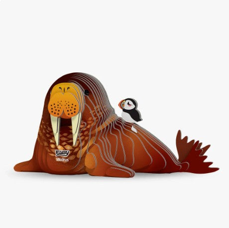EUGY Walrus 3D Paper Puzzle