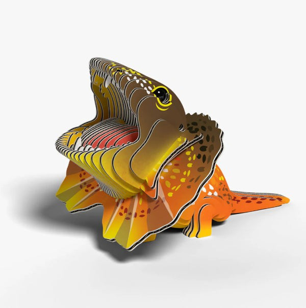 EUGY 108 - Frilled Lizard 3D Paper Puzzle