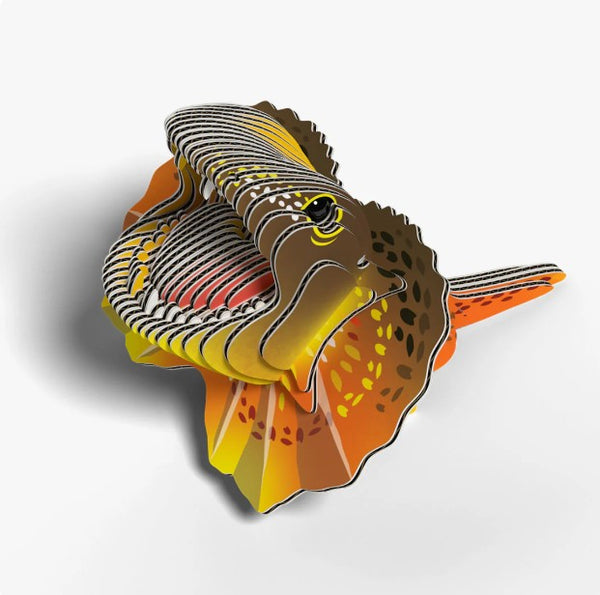 EUGY Frilled Lizard 3D Paper Puzzle