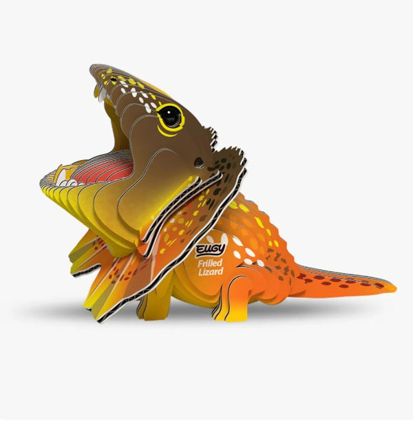 EUGY 108 - Frilled Lizard 3D Paper Puzzle