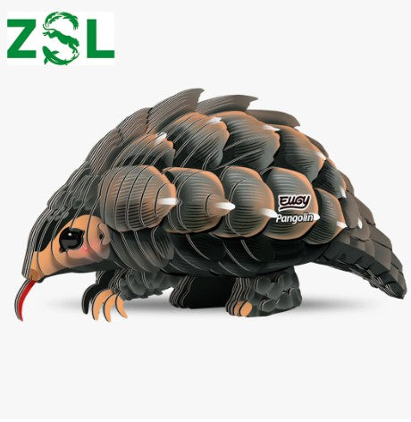 EUGY Pangolin 3D Paper Puzzle