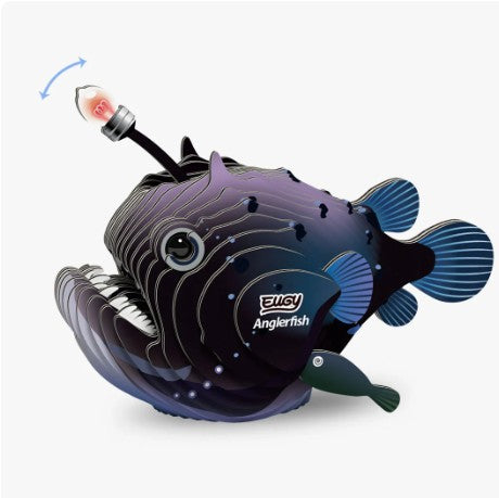 EUGY Anglerfish 3D Paper Puzzle