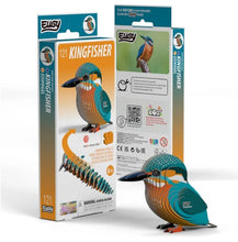 EUGY Kingfisher 3D Paper Puzzle