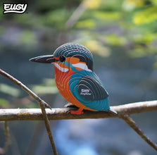 EUGY Kingfisher 3D Paper Puzzle