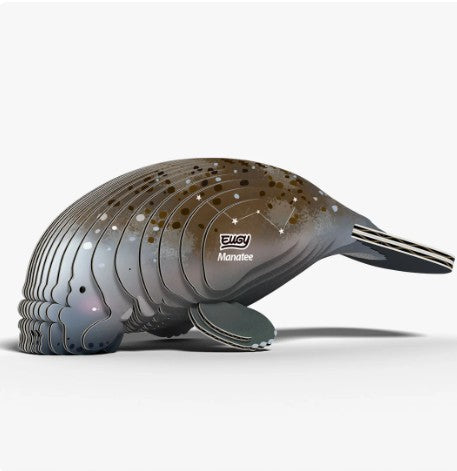 EUGY Manatee 3D Paper Puzzle