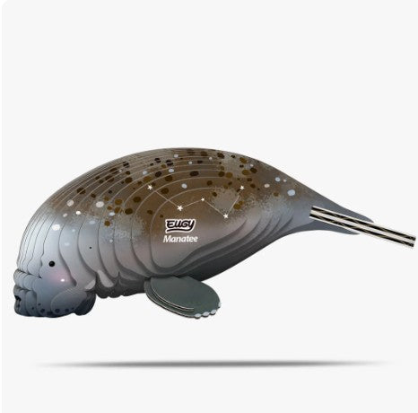 EUGY Manatee 3D Paper Puzzle