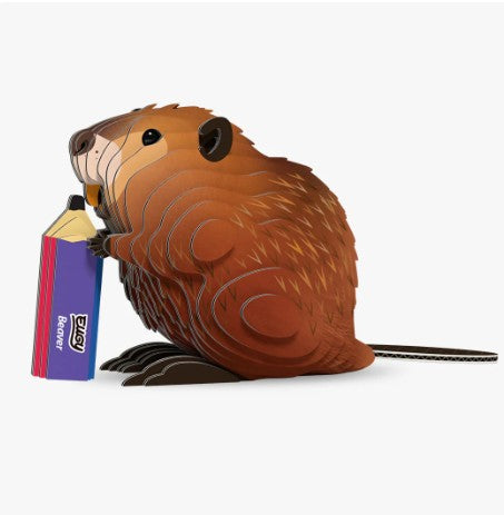 EUGY Beaver 3D Paper Puzzle